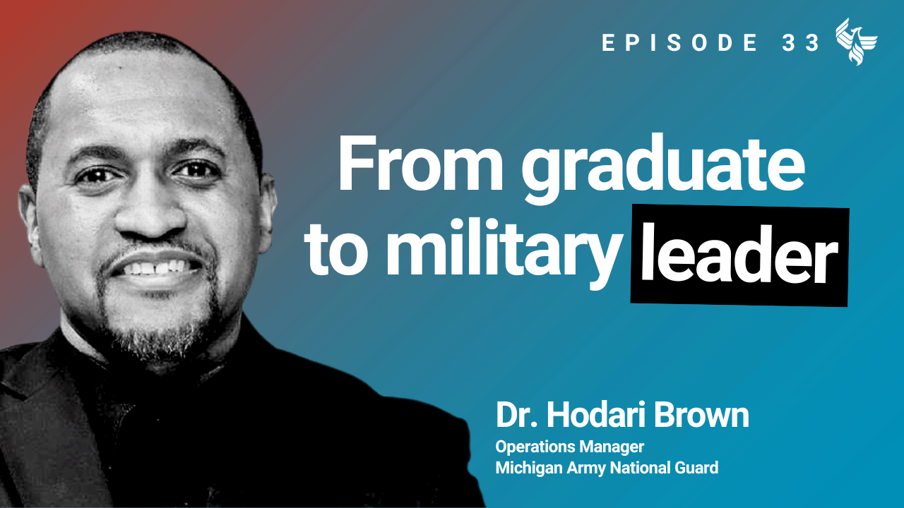 Play video of episode thirty-three of the Degrees of Success podcast featuring Hodari Brown.